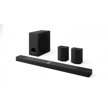 LG Soundbar 5.1 Bluetooth, HDMI και Wi-Fi 590W με Ασύρματο Subwoofer και Τηλεχειριστήριο Μαύρο S95TR